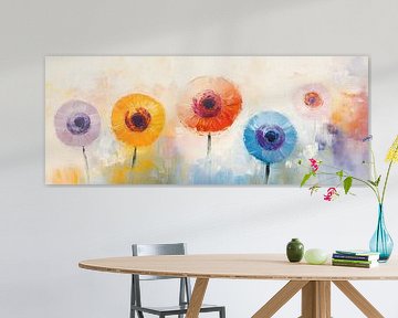Bloemencanvas van De Mooiste Kunst