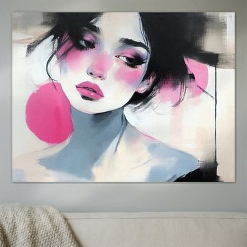 Pink Face | Modern Woman Pink