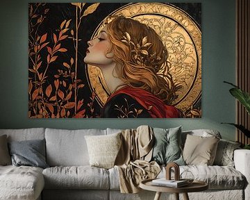 Femme en automne