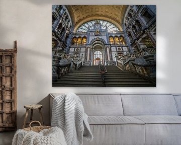 Antwerpen centraal station van Humphry Jacobs