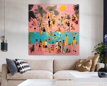 Pool Party van Karina Brouwer