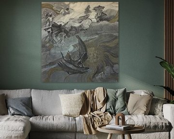 Carl von Marr - Icarus (1905) van Peter Balan