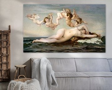 Alexandre Cabanel - De geboorte van Venus (1875)