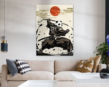 Panda Samurai van MIROKKU