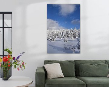 The top of the snow-capped mountain by Claude Laprise