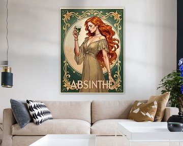 Die Grüne Fee - Jugendstil-Ode an den Absinth