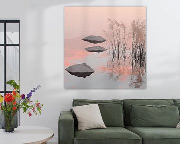 Stepstones | Restful landscape by Karina Brouwer