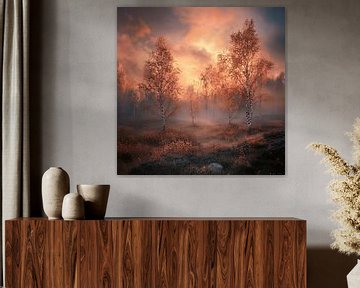 Wald in Flammen von Karina Brouwer