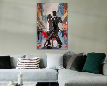 Tango in Pop Art van Arjen Roos