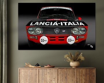#14 Lancia Fulvia Coupé 1,6 HF GR. 4 van aRi F. Huber
