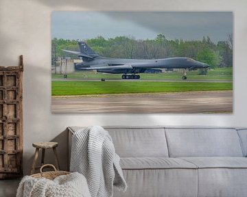 Rockwell B-1B Lancer strategische bommenwerper. van Jaap van den Berg