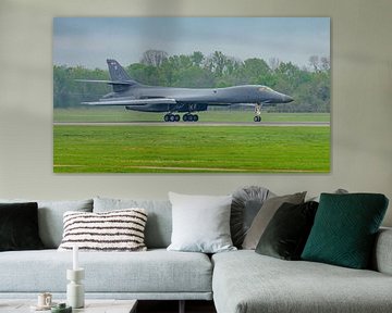 Rockwell B-1B Lancer strategische bommenwerper. van Jaap van den Berg