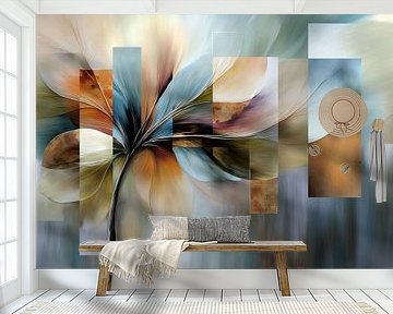 Abstracte Bloem JG04