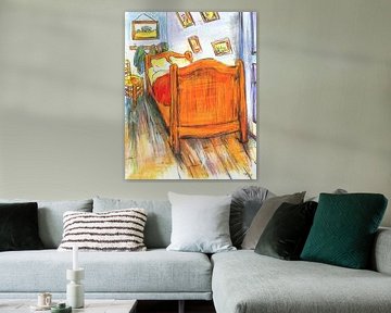 La chambre à coucher de Vincent van Gogh4. sur Ineke de Rijk