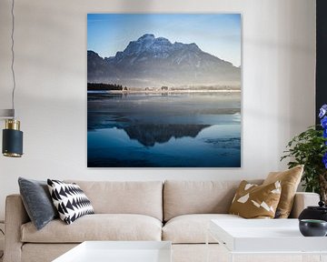 Forggensee in de Allgäu van Mustafa Kurnaz