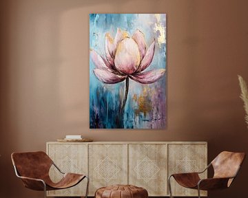 Lotus with gold details by Imperial Art House