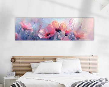 Bloemenveld Schilderij | Blossom Symphony van Abstract Schilderij
