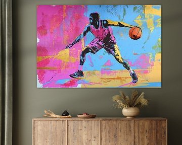 Basketbal Speler van OMG Art