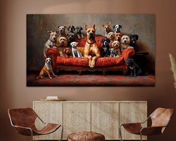 Le club des canapés sur Harry Hadders Design