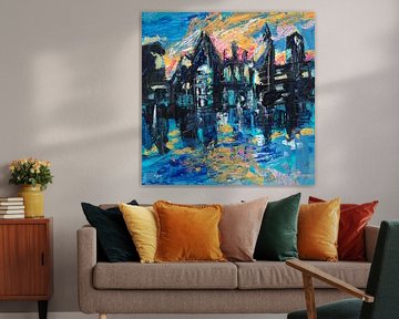 Réflexion sur la ville sur ART Eva Maria