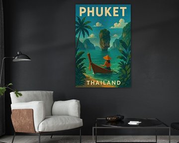 Phuket by Poster Art Shop