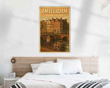Amsterdam by Poster Art Shop