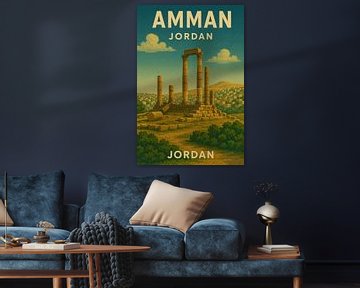 Amman von Poster Art Shop