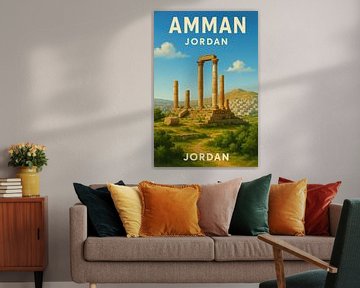 Amman von Poster Art Shop