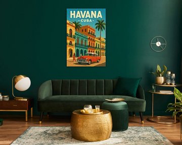 La Havane sur Poster Art Shop
