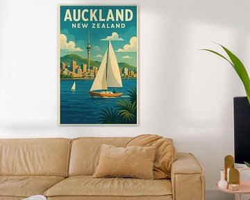 Auckland van Poster Art Shop
