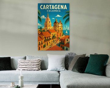 Cartagena van Poster Art Shop