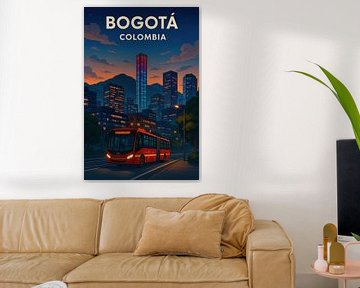 Bogotá Bogota van Poster Art Shop