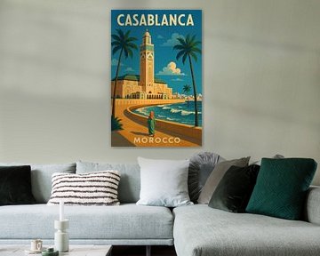 Casablanca by Poster Art Shop
