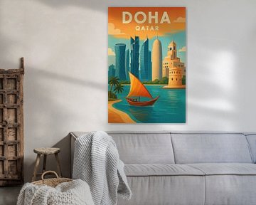 Doha van Poster Art Shop
