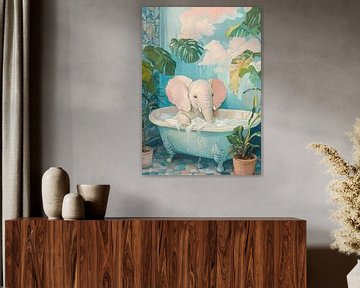 Elephant wellness oasis by Niklas Maximilian