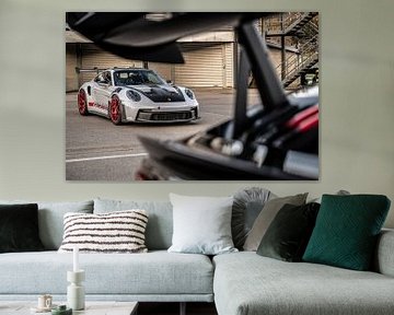 Porsche 911 GT3 RS and spoiler GT3 RS by Bas Fransen