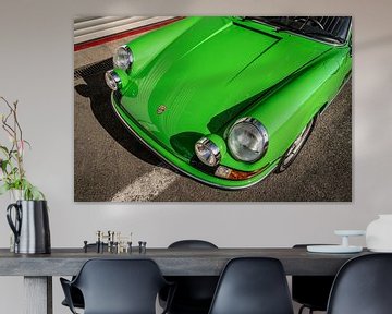 Classic green Porsche by Bas Fransen