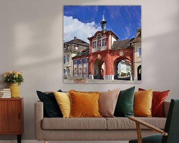 Emmendingen Stadspoort ART 1.0 van Ingo Laue