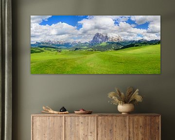 Seiser Alm in de Dolomieten in het voorjaar van Sjoerd van der Wal Fotografie