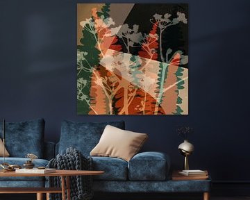 Heldere pasteltinten met varen- en bloemenprints van Dina Dankers
