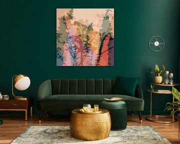 Varen & Bloemcompositie in Pastels van Dina Dankers
