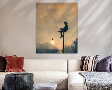Vissen naar Licht – Dromerige Stilte bij Zonsopkomst van But First Framing