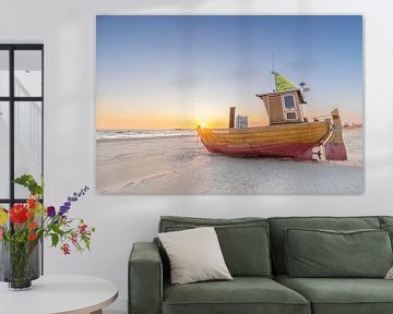 Vissersboot Ahlbeck van Sven-Erik Arndt