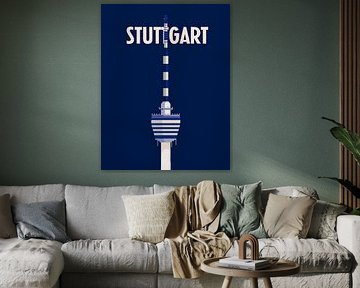 Stuttgart Turm Himmel von Deutschland