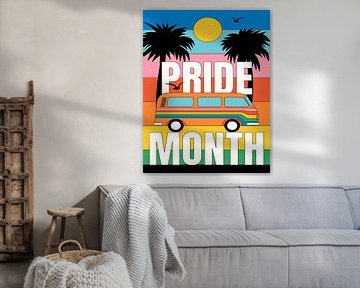 Pride Month Bus Pop
