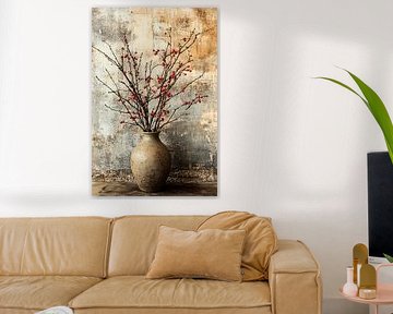 Branches in rustic vase by Imperial Art House