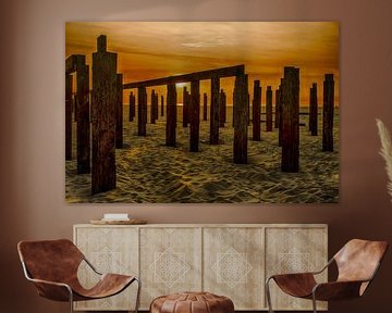 North Sea beach by Mirjam Rypma