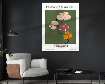 Flower Market Tuscany No 05 von Treechild