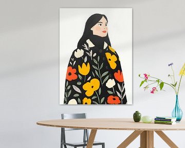 loemenmode met flair – moderne vrouw in grafische stijl van But First Framing