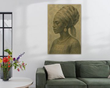 Silent Power - Portrait in Earthly Harmony by But First Framing